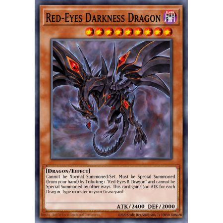 Red-Eyes Darkness Dragon (Rare)