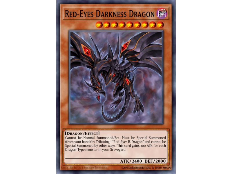 Red-Eyes Darkness Dragon (Rare)