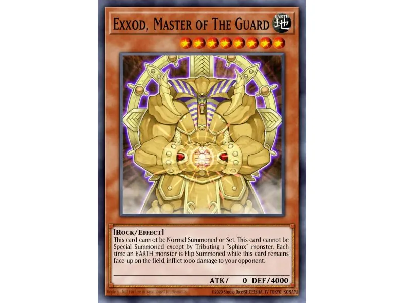 Exxod, Master of The Guard (Rare)