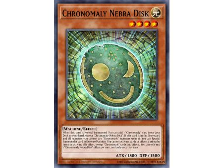 Chronomaly Nebra Disk (Prismatic Secret Rare)