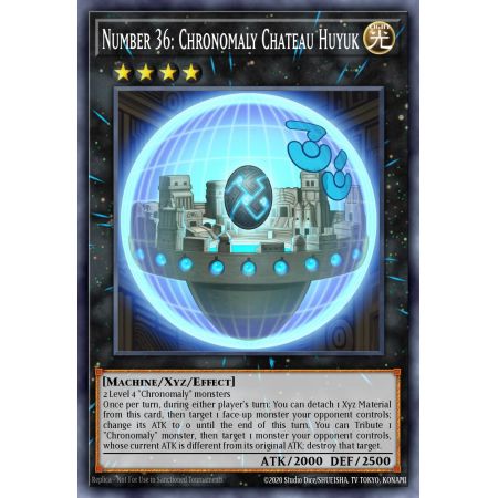 Number 36: Chronomaly Chateau Huyuk (Super Rare)
