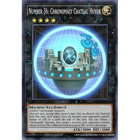 Number 36: Chronomaly Chateau Huyuk (Super Rare)