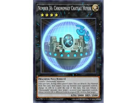 Number 36: Chronomaly Chateau Huyuk (Super Rare)