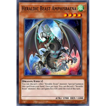 Heraldic Beast Amphisbaena (Super Rare)