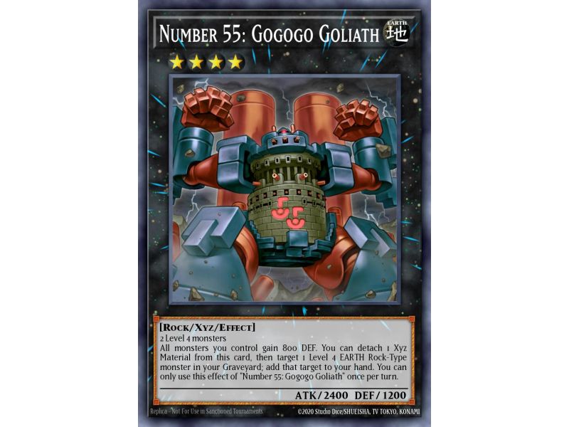 Number 55: Gogogo Goliath (Super Rare)