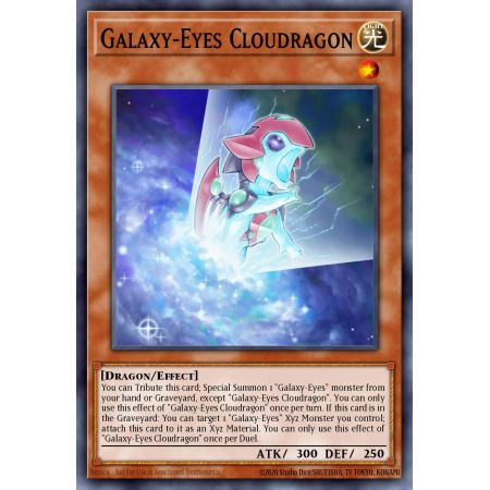 Galaxy-Eyes Cloudragon (Super Rare)