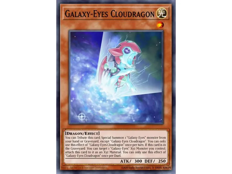 Galaxy-Eyes Cloudragon (Super Rare)