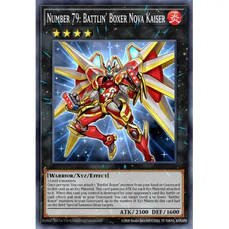 Number 79: Battlin' Boxer Nova Kaiser (Super Rare)