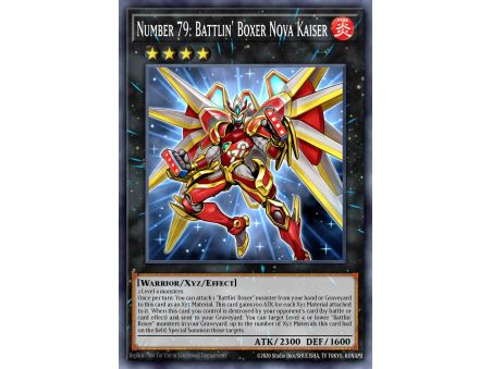 Number 79: Battlin' Boxer Nova Kaiser (Super Rare)