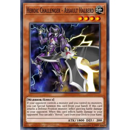 Heroic Challenger - Assault Halberd (Super Rare)