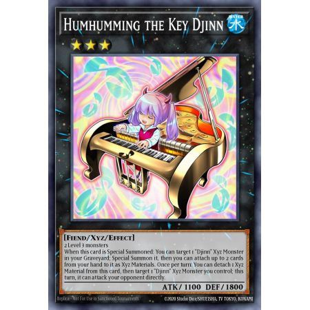Humhumming the Key Djinn (Super Rare)
