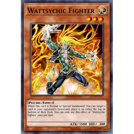 Wattsychic Fighter (Super Rare)