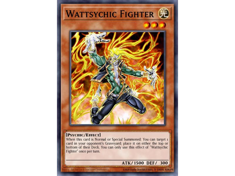 Wattsychic Fighter (Super Rare)