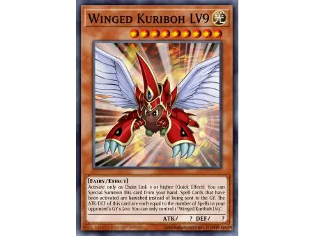 Winged Kuriboh LV9 (Super Rare)