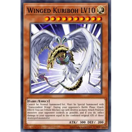 Winged Kuriboh LV10 (Super Rare)