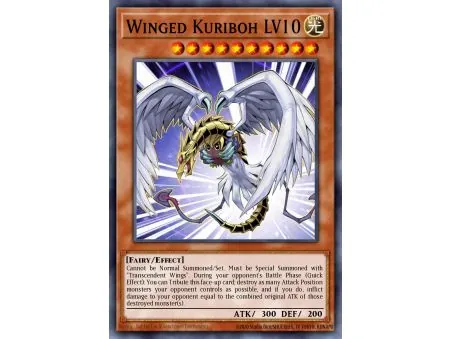 Winged Kuriboh LV10 (Super Rare)