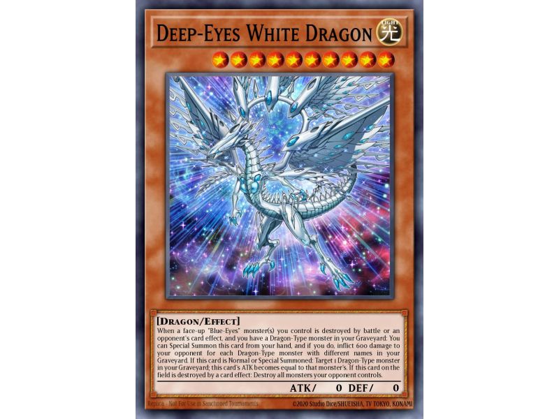 Deep-Eyes White Dragon (Ultra Rare)