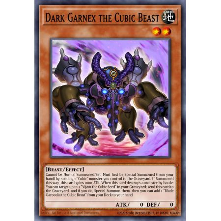 Dark Garnex the Cubic Beast (Ultra Rare)