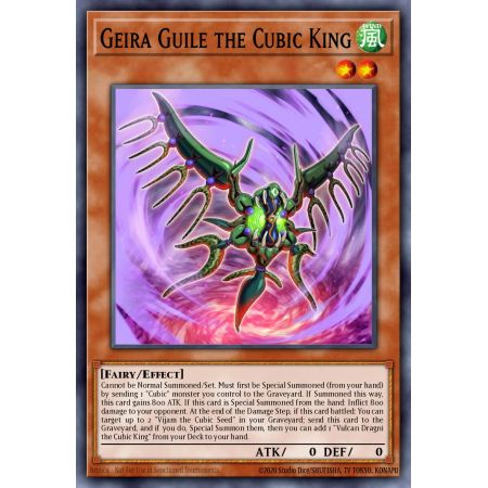 Geira Guile the Cubic King (Ultra Rare)