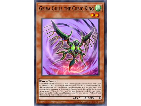 Geira Guile the Cubic King (Ultra Rare)