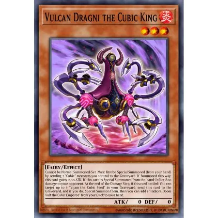 Vulcan Dragni the Cubic King (Ultra Rare)