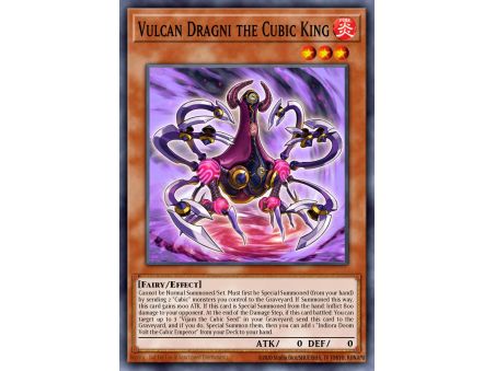 Vulcan Dragni the Cubic King (Ultra Rare)