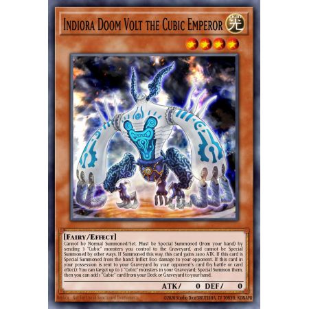 Indiora Doom Volt the Cubic Emperor (Ultra Rare)
