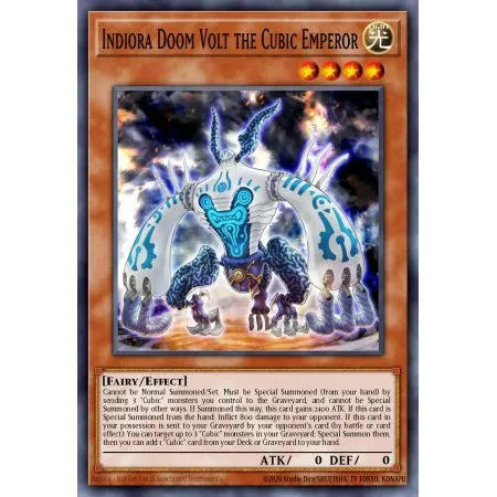 Indiora Doom Volt the Cubic Emperor (Ultra Rare)