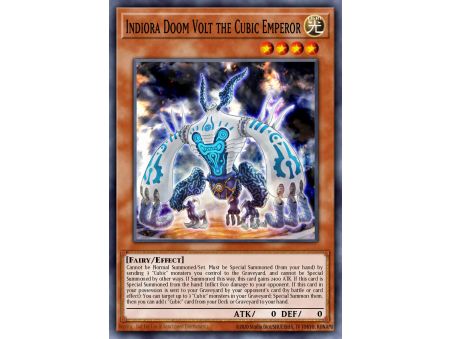 Indiora Doom Volt the Cubic Emperor (Ultra Rare)
