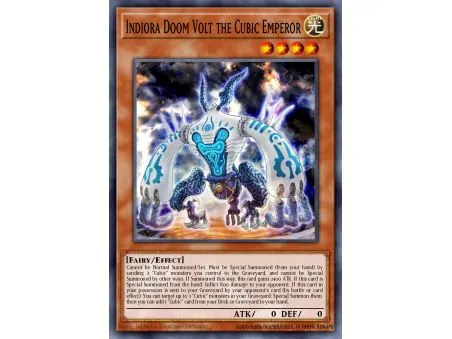 Indiora Doom Volt the Cubic Emperor (Ultra Rare)