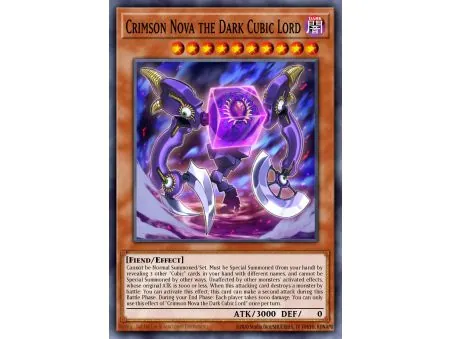 Crimson Nova the Dark Cubic Lord (Ultra Rare)