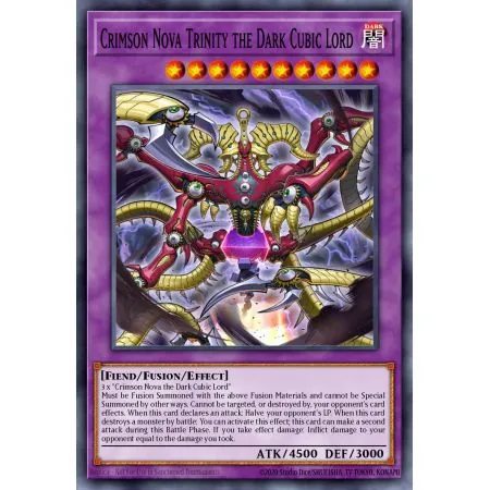 Crimson Nova Trinity the Dark Cubic Lord (Ultra Rare)