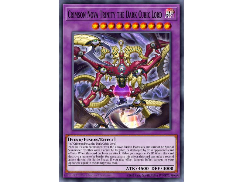 Crimson Nova Trinity the Dark Cubic Lord (Ultra Rare)
