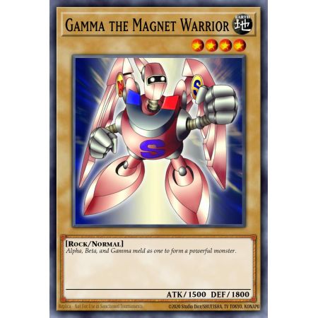 Gamma the Magnet Warrior (Common)