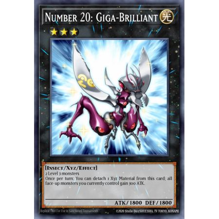Number 20: Giga-Brilliant (Ultimate Rare)