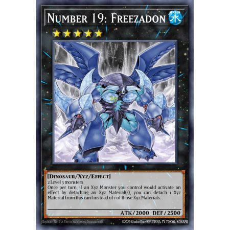 Number 19: Freezadon (Ultra Rare)