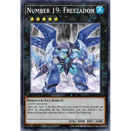 Number 19: Freezadon (Ultra Rare)