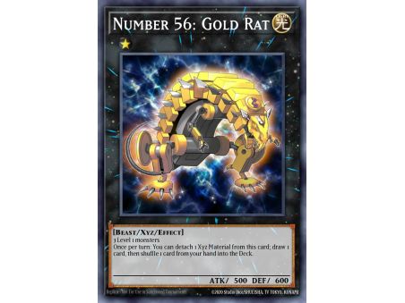 Number 56: Gold Rat (Super Rare)