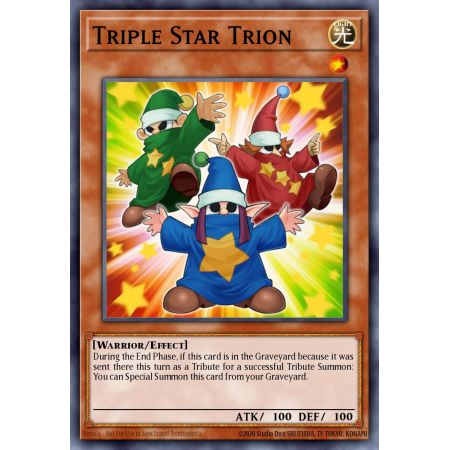 Triple Star Trion (Super Rare)