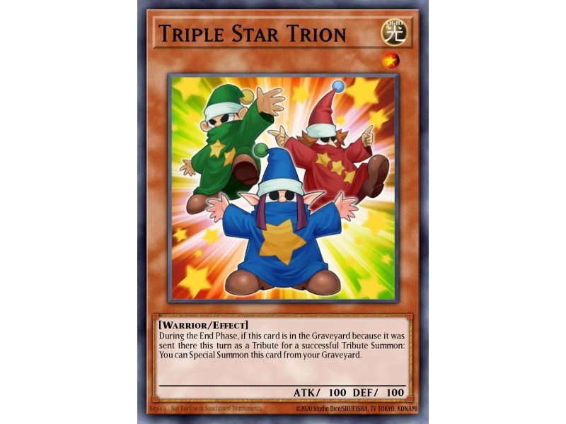 Triple Star Trion (Super Rare)