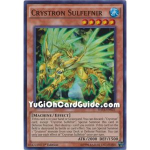 Crystron Sulfefnir (Super Rare)