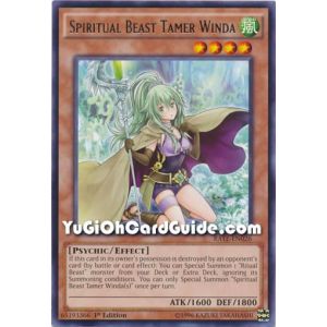 Spiritual Beast Tamer Winda (Rare)