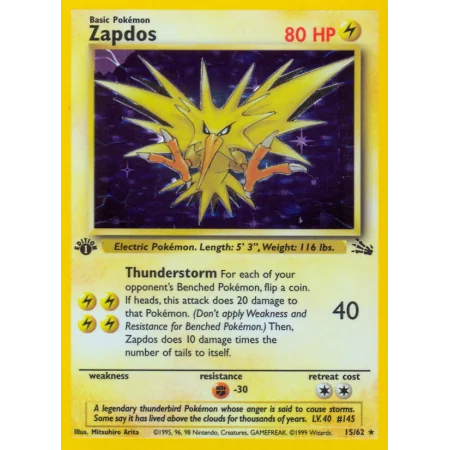 Zapdos (Holo)