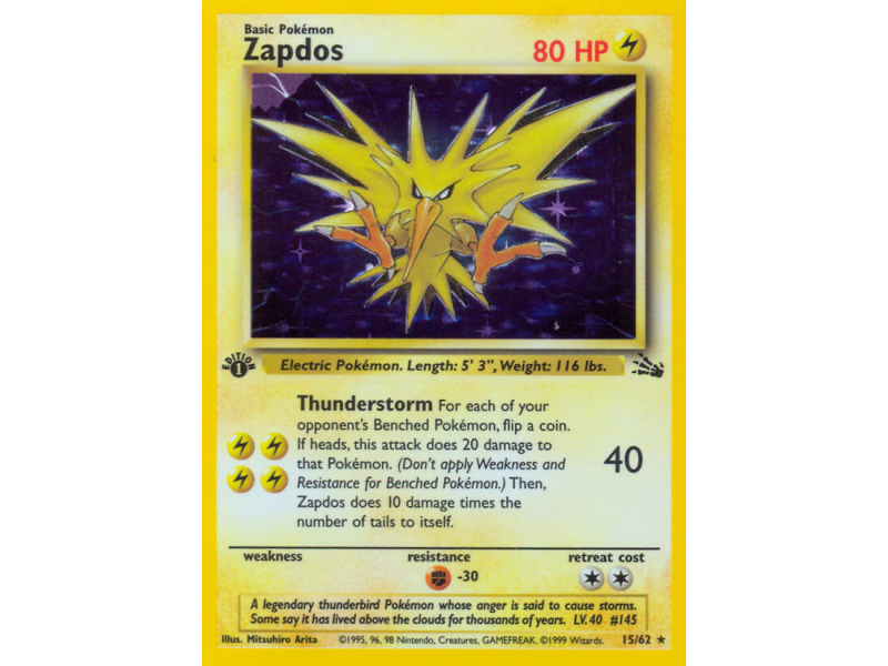 Zapdos (Holo)