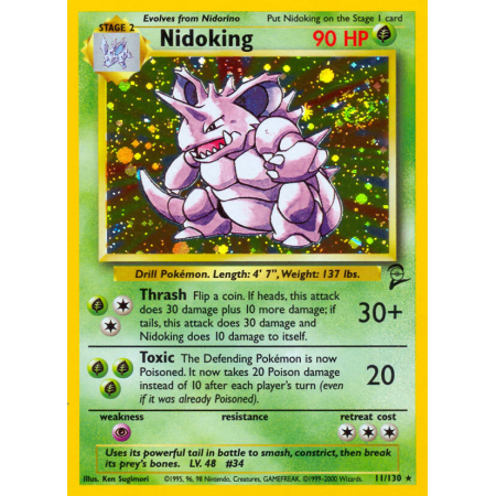 Nidoking (Holo)