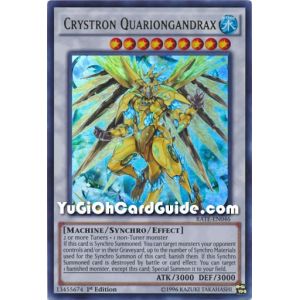 Crystron Quariongandrax (Ultra Rare)