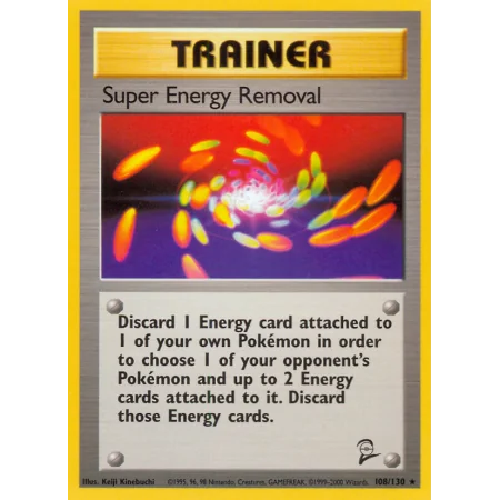 Super Energy Removal