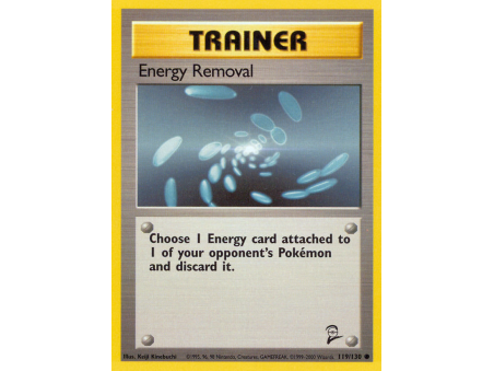 Energy Removal