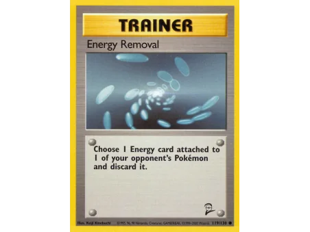 Energy Removal