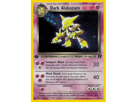 Dark Alakazam (Holo)